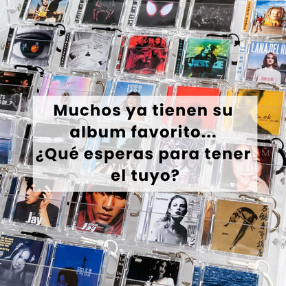 Mini CD Llavero Personalizado NFC